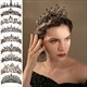 Rhinestone Baroque Tiaras For Brides And Halloween