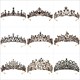 Rhinestone Baroque Tiaras For Brides And Halloween