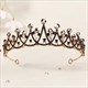 Rhinestone Baroque Tiaras For Brides And Halloween