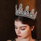 Vintage Bridal Crystal Crown Tiaras For Weddings