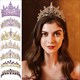 luxurious Baroque Tiara For Weddings And Celebrations